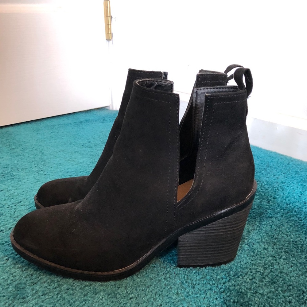Black booties